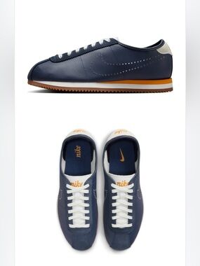 Nike Cortez Leather Midnight Navy/Summit White/Gum Medium Brown/Bright Ceramic